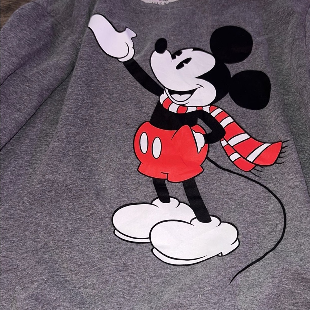 Disney Mickey Mouse Gray sweater